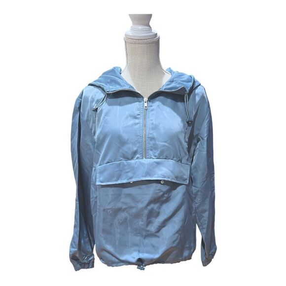 NWT Lovers + Friends Lydia Blue Quarter-Zip Pullover - Picture 2 of 8